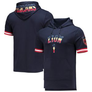 Pro Standard Zion Williamson New Orleans Phenomenal Pelicans Navy Name & Number Short Sleeve Pullover Hoodie Don't be left out! Get this stylish jersey and show your team pride.