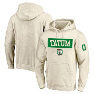 Profile Jayson Tatum Boston Celtics Cream Big & Tall Player Double Face Enchanting Tri Blend Pullover Hoodie Best - selling! Order this popular jersey before it's out of stock.