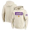Profile LeBron James Los Angeles Lakers Cream Big & Tall Player Superb Double Face Tri Blend Pullover Hoodie Time - sensitive! Order now before the deal expires.