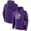 Sacramento Kings Distinguished Purple Alternate Logo Pullover Hoodie Sports enthusiasts