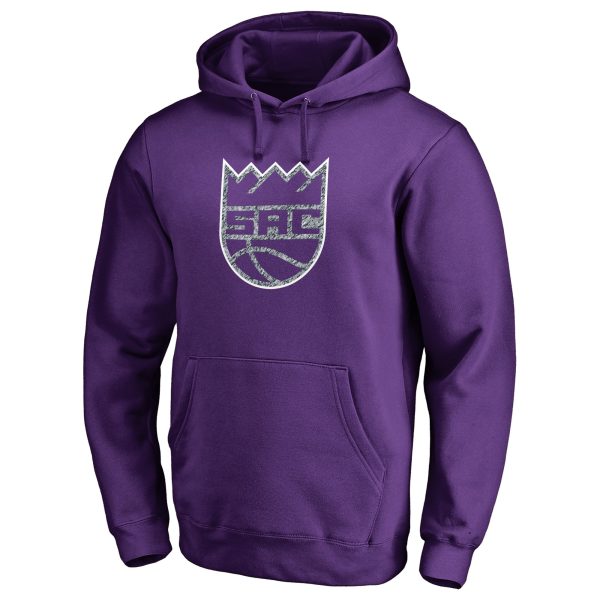 Sacramento Kings Purple Static Logo Pullover Hoodie Unique Upgrade your fan gear! Order this premium jersey today.