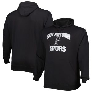 San Antonio Spurs Black Big & Tall Heart & Striking Soul Pullover Hoodie Unbeatable style! Get this stylish jersey now.