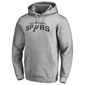 San Premium - grade Antonio Spurs Heather Gray Alternate Logo Pullover Hoodie Limited edition! Don't miss your chance to own this unique jersey.