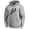 San Dashing Antonio Spurs Heather Gray Primary Logo Pullover Hoodie Best - selling! Order this popular jersey before it's out of stock.