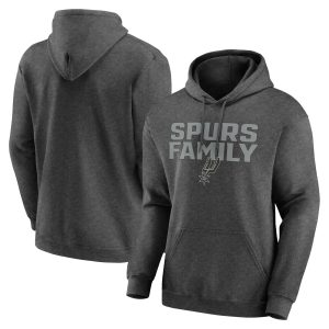 San Antonio Spurs Heathered Charcoal Exceptional Victory Earned Pullover Hoodie Best - selling! Order this popular jersey before it's out of stock.