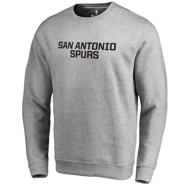 San Antonio Spurs Prime Heathered Gray Wordmark Pullover Sweatshirt Last chance! Grab this awesome jersey before it's gone for good.