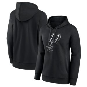 San Antonio Spurs Women's Black Top - notch Gradient Logo Pullover Hoodie Be the first! Order this trendy jersey ahead of the crowd.