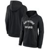 San Antonio Alluring Spurs Women's Black Overtime Pullover Hoodie Exclusive design! Own a jersey like no other.