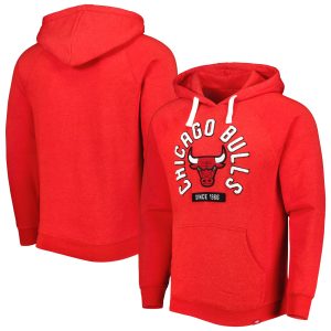 Sportiqe Chicago Bulls Unisex Red Athos Olson Tri Classy Blend Pullover Hoodie Time - sensitive! Order now before the deal expires.