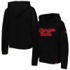 Sportiqe Chicago Marvelous Bulls Women's Black Leona Ava Fleece Tri Blend Pullover Hoodie Customizable! Personalize this great jersey.