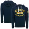 Sportiqe Denver Nuggets Unisex Luxurious Navy Olsen Tri Blend Pullover Hoodie Limited stock! Be quick and grab this must - have jersey to support your team.