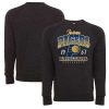 Sportiqe Indiana Pacers Fantastic Unisex Black Harmon Super Soft Tri Blend Raglan Pullover Sweatshirt Sports enthusiasts