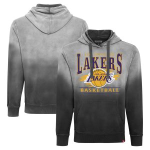 Sportiqe Los Top - notch Angeles Lakers Unisex Black Blake Sun Fade Pullover Hoodie Experience luxury! Order this high - end jersey.