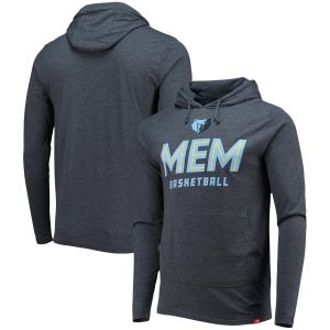 Sportiqe Memphis Top - notch Grizzlies Heathered Navy Practice Shoot Around Rowan Tri Blend Pullover Hoodie Last chance! Grab this awesome jersey before it's gone for good.