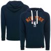 Sportiqe New York Knicks Unisex Navy Olsen Tri Blend Glamorous Pullover Hoodie Sports fans