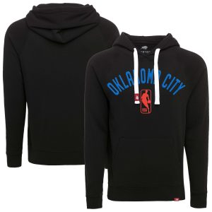 Sportiqe Oklahoma City Thunder Unisex Heather Black Olsen Captivating Tri Blend Pullover Hoodie Experience luxury! Order this high - end jersey.