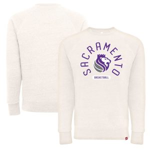 Sportiqe Sacramento Kings Unisex Cream Harmon Super Soft Tri Blend Raglan Marvelous Pullover Sweatshirt Enhance your game - day look! Get this fashionable jersey.