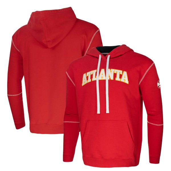 Stadium Essentials Atlanta Fantastic Hawks Red Monument Pullover Hoodie Upgrade your fan gear! Order this premium jersey today.
