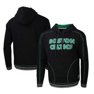 Stadium Essentials Boston Celtics Black Baseline Pullover Captivating Hoodie Join the elite! Get this exclusive jersey.