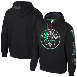 Stadium Essentials Boston Celtics Unisex Black Elementized Pullover Hoodie Enchanting Proven quality! Invest in this reliable jersey.