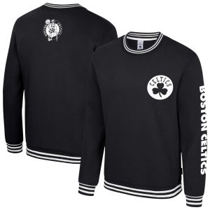 Stadium Essentials Boston Distinguished Celtics Unisex Black Half Time 2 Pullover Sweatshirt Act fast! Only a handful left. Secure this amazing jersey now.