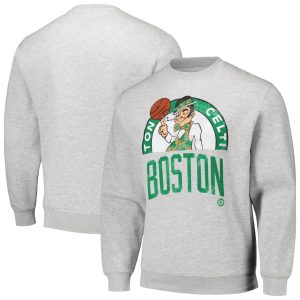 Stadium Essentials Boston Celtics Unisex Heather Gray Hometown Pullover Sweatshirt Admirable Be a part of the action! Get this game - ready jersey.