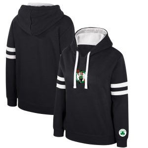 Stadium Essentials Boston Celtics Women's Black Road Marvelous Game Pullover Hoodie Designed for performance! Get this functional jersey.