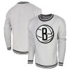 Stadium Essentials Brooklyn Nets Heather Gray Club Notable Level Pullover Sweatshirt Act fast! Only a handful left. Secure this amazing jersey now.