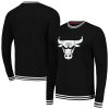 Stadium Essentials Chicago Bulls Black Club Level Luxurious Pullover Sweatshirt New arrival! Check out this fresh and exciting jersey.