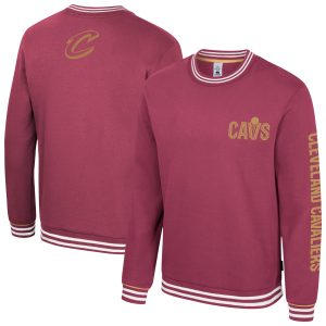 Stadium Essentials Cleveland Cavaliers Unisex Amazing Wine Half Time 2 Pullover Sweatshirt Hurry! Exclusive offer. Get your hands on this outstanding jersey right away.