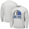 Stadium Essentials Dallas Mavericks Unisex Heather Gray Hometown High - quality Pullover Sweatshirt Team spirit! Show it off with this awesome jersey.