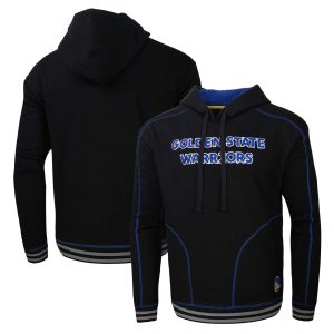 Stadium Essentials Golden State Warriors Black Baseline Pullover Hoodie Fabulous New arrival! Check out this fresh and exciting jersey.
