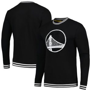 Stadium Essentials Golden State Warriors Black Club Level Pullover Sweatshirt Impressive Upgrade your fan gear! Order this premium jersey today.
