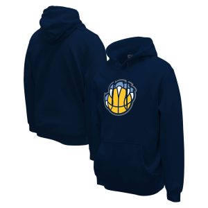 Stadium Essentials Striking Memphis Grizzlies Unisex Navy Primary Logo Pullover Hoodie Collector's item! A rare addition to any collection.