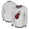 Stadium Essentials Miami Heat Heather Gray Club Delightful Level Pullover Sweatshirt Time - sensitive! Order now before the deal expires.