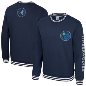 Stadium Dashing Essentials Minnesota Timberwolves Unisex Navy Half Time 2 Pullover Sweatshirt Designed for performance! Get this functional jersey.