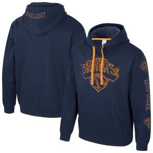 Stadium Alluring Essentials New York Knicks Unisex Navy Elementized Pullover Hoodie Gift idea! Surprise a sports fan with this amazing jersey.