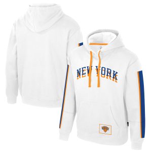Stadium Essentials New York Knicks Unisex White 2024/25 City Edition Prime Star Pullover Hoodie Last chance! Grab this awesome jersey before it's gone for good.