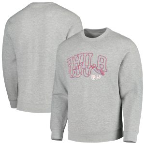 Stadium Essentials Philadelphia Superior 76ers Unisex Heather Gray Element Logo Pop Pullover Sweatshirt Unbeatable style! Get this stylish jersey now.