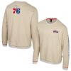 Stadium Essentials Philadelphia 76ers Classy Unisex Natural Halftime Pullover Sweatshirt Enhance your game - day look! Get this fashionable jersey.