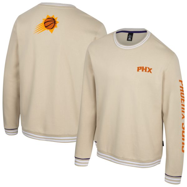 Stadium Essentials Phoenix Suns Unisex Natural Halftime Pullover Splendid Sweatshirt Collector's item! A rare addition to any collection.