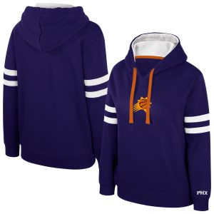 Stadium Essentials Phoenix Suns Marvelous Women's Purple Road Game Pullover Hoodie Last chance! Grab this awesome jersey before it's gone for good.