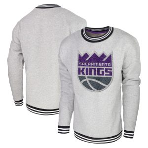 Stadium Essentials Sacramento Kings Heather Gray Club Glamorous Level Pullover Sweatshirt Act fast! Only a handful left. Secure this amazing jersey now.