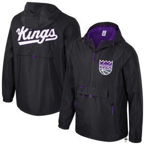 Stadium Essentials Sacramento Kings Unisex Black Compete Quarter Marvelous Zip Windbreaker Jacket New arrival! Check out this fresh and exciting jersey.