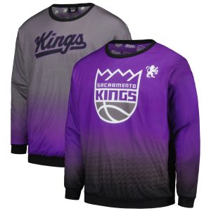 Stadium Essentials Sacramento Kings Unisex Purple/Gray Full Capacity Delightful Reversible Pullover Sweatshirt Gift idea! Surprise a sports fan with this amazing jersey.