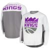 Stadium Essentials Sacramento Kings High - quality White Rally Pullover Sweatshirt Sports enthusiasts
