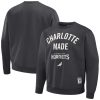 Staple x NBA Charlotte Hornets Anthracite Plush Superb Pullover Sweatshirt Limited stock! Be quick and grab this must - have jersey to support your team.