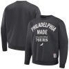 Staple x NBA Fantastic Philadelphia 76ers Anthracite Plush Pullover Sweatshirt Don't be left out! Get this stylish jersey and show your team pride.