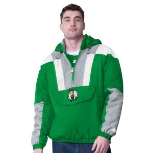 Starter Boston Celtics Green Charger Half Zip Fabulous Pullover Jacket Fan favorite! Join thousands who love this premium jersey.
