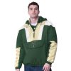 Starter Milwaukee Bucks Hunter Green/Cream Charger Half Zip Pullover Jacket Glamorous Be a part of the action! Get this game - ready jersey.